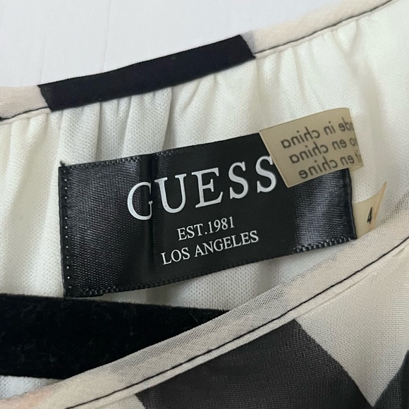 Guess Striped Chevron Dress - Picture 3 of 5